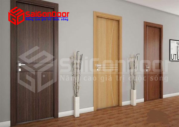 Cửa gỗ công nghiệp cũng là sản phẩm chủ đạo của công ty SaiGonDoor