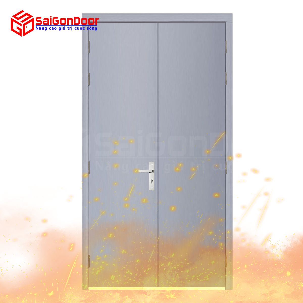 SaiiGonDoor cung cấp đa dạng mẫu cửa chống cháy với nhiều mức giá khác nhau