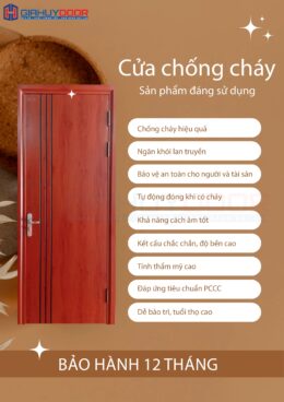 CỬA GỖ CHỐNG CHÁY GIAHUYDOOR - GIẢI PHÁP AN TOÀN CHO NGÔI NHÀ BẠN