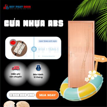CỬA NHỰA ABS HÀN QUỐC HUYPHATDOOR - SỰ LỰA CHỌN HOÀN HẢO CHO NGÔI NHÀ HIỆN ĐẠI